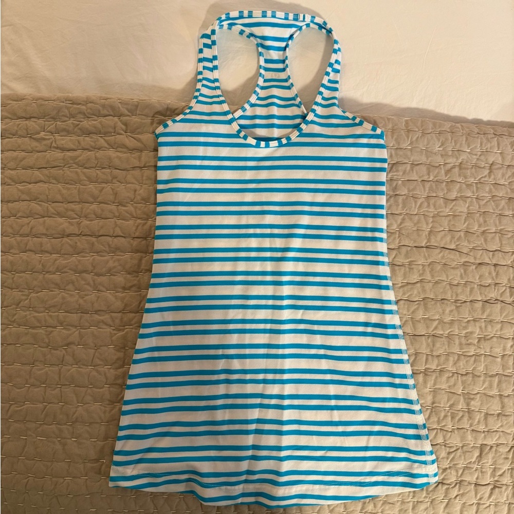 Lululemon striped tank top